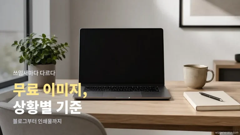 블로그, 발표 자료, 인쇄물까지 상황별 무료 이미지 고르는 기준과 사이트모음